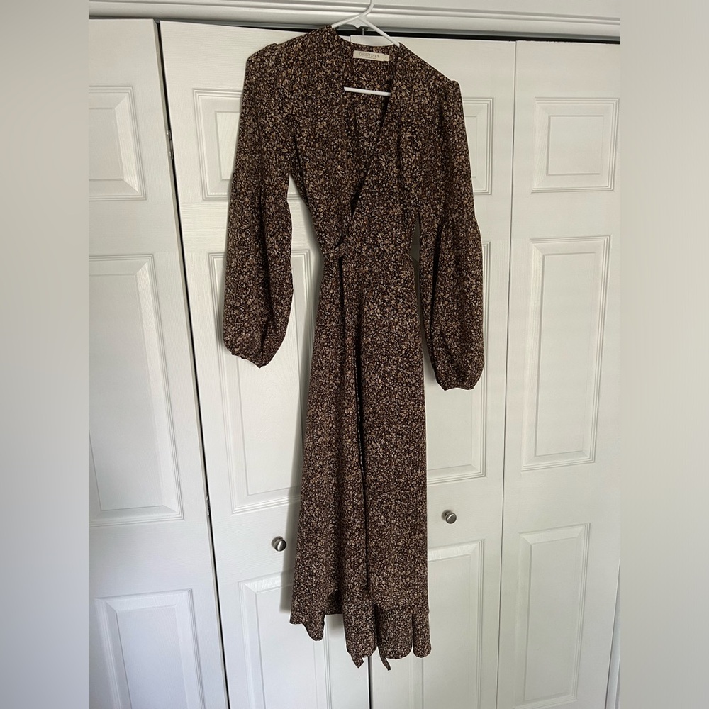 Christy Dawn Wrap Dress
